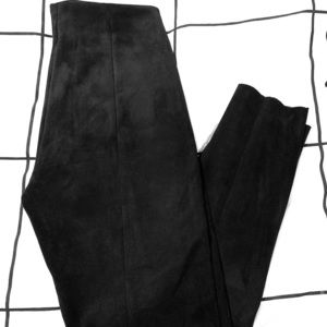 Black velvet Zara pants/leggings